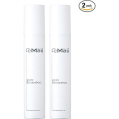 FemMas Pure Dry Shampoo 200 ml Set of 2 | Сухой шампунь подходит для всех волос | Для свежести и объема волос