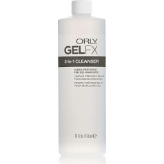 Orly GelFx 3-in-1 Cleanser Clean Prep and Shine Очищающее средство для всех видов гелевого маникюра 473 мл