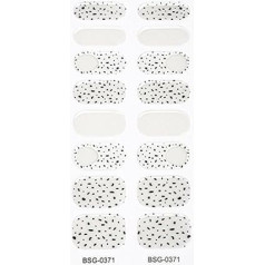 Selbstklebende Gel Nagelaufkleber Nagelkunst Aufkleber Vollständige Nagelfolien Maniküre Aufkleber Nagelkunst Dekor. Selbstklebende Nagelkunst Aufkleber Vollständige Nagelfolien Nageldekoration