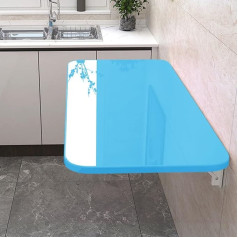 Generisch Настенный складной стол для прачечной или кухни, складной настенный стол, верстак для небольших помещений, плавающий настенный стол 