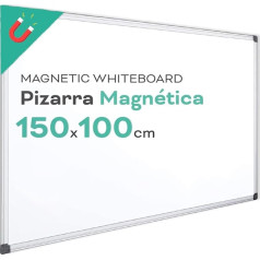 Белая доска, магнитная доска с алюминиевой рамкой, гладкая поверхность, легко стираемая доска для заметок, рисования, преподавания или орг