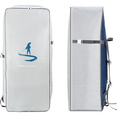 Kavolet 105L Paddle Board Backpack, SUP Surfboard Bag, большая емкость, водонепроницаемая оксфордская ткань, портативный рюкзак для путешествий Stand Up Board Paddleboard