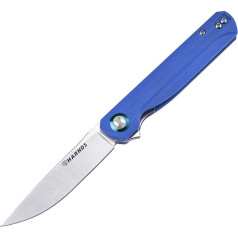 Harnds Sandvik Sandvik 14C28N Складной карманный нож с рукояткой из G10 Керамические шарикоподшипники Открытый кемпинг Выживание и EDC нож