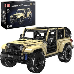 Mould King 13184 Technik Блоки с дистанционным управлением Offroad Clamping Blocks Off-Road Vehicle Building Blocks Offroader Vehicle with Motor для взрослых и детей 14+ (3621 шт.)