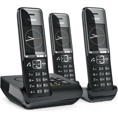 Gigaset Comfort 550A Trio черный/хром