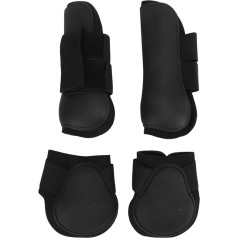 4Pcs Pferd Vorne Hinten Bein Stiefel Hindernis Springen Леггинсы Stiefel Pferd Bein Schutz Getriebe
