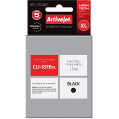 Effiki Чернила Activejet acc-551bn (замена canon cli-551bk; supreme; 15 мл; черный)