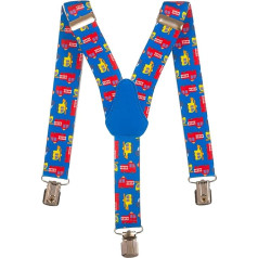 Olata Kids Fire Engine Braces | Эластичные Y Braces (1-5 лет) - 2,5 см