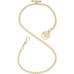 Карманные часы с цепочкой ManChDa Albert, Т-образная цепочка с подвеской в виде дерева жизни