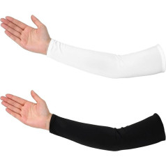 Prasacco 2 пары сжатия Arm Warmers УФ-защита рукава для мужчин женщин УФ-защита рукава охлаждение Arm Protection Warmers спорт велосипед для баскетбола, футбол