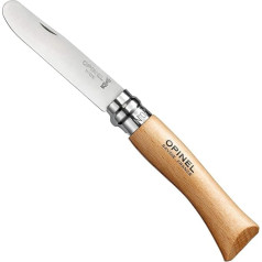 Opinel Детский нож Mon Premier № 07 в блистерной упаковке Outdoor Junior с деревянной рукояткой Матовое лакированное лезвие Антикоррозийное покрытие Общ