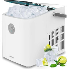 Льдогенератор кубикового льда Cecotec 12 кг с окном Chillin' Ice 1200 Go, 120 Вт, льдогенератор, производительность 12 кг в день, лед готов через 6-8 минут, 2 р