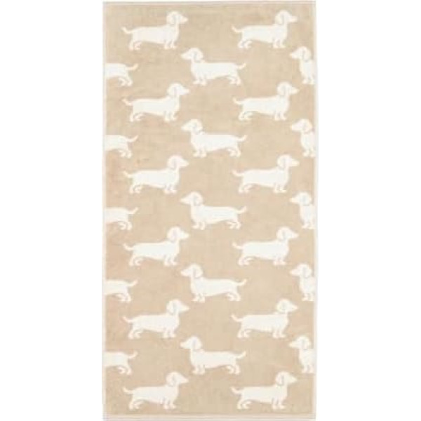 Cawö Home Полотенца для рук We Love Dogs 6246 Natural Beige 33 Полотенца для рук 50 x 100 см