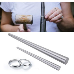 Sonew стальные кольца оправка кольца размеры инструмент размер кольца стержень расширение стержня шлифовальные и ювелирные изделия изготов