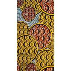 MAYNOWAX Fat Quarter Африканский воск 100% хлопок Ткань 2 ярда 1,8 см x 1,2 см