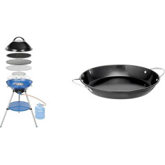 Campingaz 694002 Гриль для вечеринок, маленький гриль для кемпинга, фестивалей и сковорода для паэльи, антипригарное покрытие, для кулинарной моду