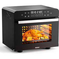 Karinear 33L Hot Air Fryer XXL Мини-печь с конвекцией воздуха с 16 программами, грилем, тостером, функцией поддержания тепла, 1800 W Hot Air Fryer Airfryer Oven Touch Control, 40-