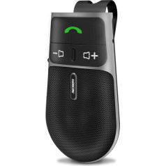 Автомобильный комплект громкой связи Bluetooth 5.0, A2DP, динамик 2 Вт, поддержка Google и Siri, AC480
