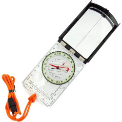 Sun Company Sighting Map Compass с регулируемым наклоном - ручной компас для ориентирования на местности для походов, рюкзаков и выживания