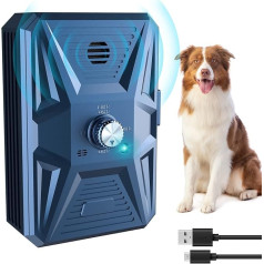 Анти-звонок для собак, 3 режима ультразвуковой анти-лай, 33 фута, устройство для остановки лая собак, IPX4 водонепроницаемый анти-лай для собак 