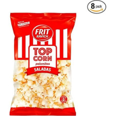 FRIT RAVICH Соленый попкорн FRIT RAVICH 80 г упаковка из 8 штук