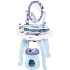 Smoby - Frozen 7600320244 Туалетный столик с множеством аксессуаров, дизайн Disney Frozen, для детей от 3 лет