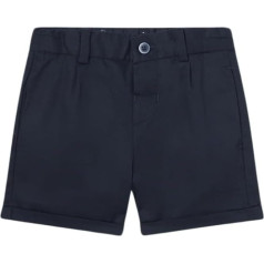 Mayoral Бермуды льняные элегантные для мальчиков темно-синие
