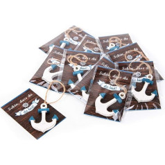 Logbuch-Verlag 25 Маленькие Якорь Подвески Дарить Подарки Гость 