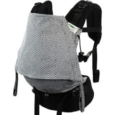 Buzzidil Diamond Baby Carrier - растет вместе с вашим ребенком для младенцев и малышей | Переноска для живота, переноска для спины и сиденье для бедер | Де