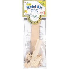 Darice 9179-89 Набор для создания деревянной модели Дух Сент-Луиса