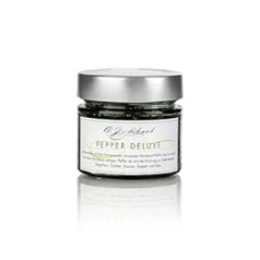 Schaub Spices Pepper Deluxe Черный перец, ферментированный с морской солью, дробленый, 100 г