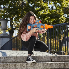 Бластер Nerf Elite 2.0 Eaglepoint RD-8, барабан на 8 дротиков, съемный телескоп и съемный ствол, 16 дротиков Nerf, болты