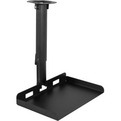 VIVO MOUNT-VP08B Универсальное потолочное удлиненное крепление для проектора Регулируемая высота проекции Без отверстий Установка Скрытая кабе