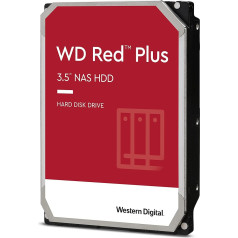Внутренний жесткий диск WD Red Plus NAS 8 ТБ (3,5 дюйма, передача данных до 210 МБ/с, рабочая нагрузка 180 ТБ/год, 7200 об/мин, 256 МБ кэш-памяти, 8 отсеков) Кра