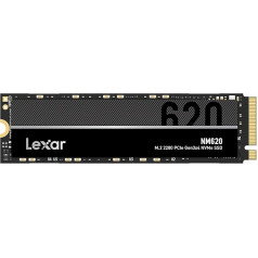 Внутренний твердотельный накопитель Lexar NM620 2TB, M.2 2280 PCIe Gen3x4 NVMe 1.4, до 3500 Мб/с чтение, 3000 Мб/с запись, 3D NAND Flash внутренний твердотельный накопите