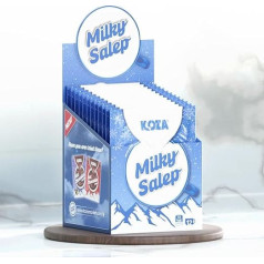 KOZA Мгновенный порошок для напитков в индивидуальной упаковке 228 г Порошок для горячих или холодных напитков Турецкое молоко Sahlep Сухое моло
