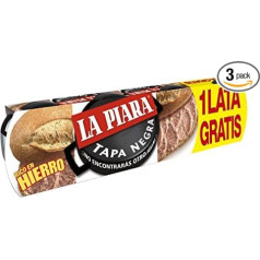La Piara Tapa Negra Паштет из свиной печени 3 x 75 г