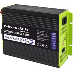 Интеллектуальное зарядное устройство lifepo4 agm gel sla | 90a | 12v