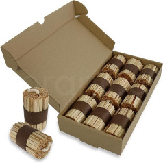 Floranica Fire Starters Pack of 27 Kindling Wood Environmentally Friendly Kindling Wood and Wax Burning Time 20 Minutes Barbecue Lighter Outdoor Survival Bushcraft Camping Oven Lighter