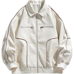 SRZYMJ Мужская кожаная куртка черный мотоцикл Softshell куртка для 4XL черный Undershirt с длинным рукавом хлопок толстовка переход куртка на подкладке 