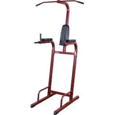 Best Fitness Roman Chair Power Tower, Rot, One Size