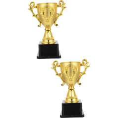 SWAYVES Трофеи, трофейные награды, трофей для соревнований, трофей победителя, награды, кубок, трофейные медали/как показано*2шт/21 * 19см