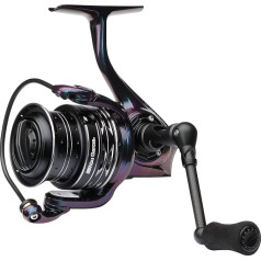 Abu Garcia Spike Spinning Reel, рыболовная катушка, легкие и прочные спиннинговые катушки, ловля хищника, окуня, судака, унисекс, зеленый/пурпурный/черны