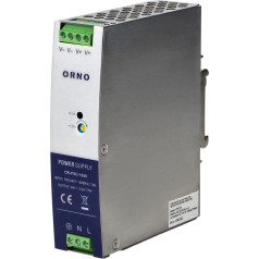 Промышленный блок питания, DIN-рейка, 24VDC 3.2A 77W, в металлическом корпусе