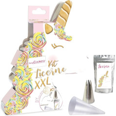 SCRAP COOKING 3917 ScrapCooking XXL Unicorn Cookie Cutter Stainless Steel 18/8 Food Safe