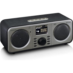 Lenco DIR-141 Интернет-радио - DAB+ - Bluetooth - WiFi соединение - два будильника - 2 x 5 Вт RMS - черный