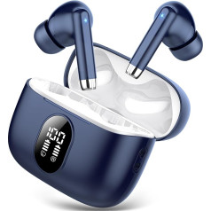 Наушники QXQ Bluetooth, беспроводные наушники-вкладыши Bluetooth 5.3 с 4 микрофонами