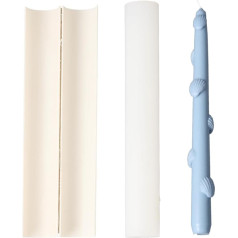BOOWAN NICOLE Oceans Tapered Candles Silicone Moulds Casting Moulds Long Candle Moulds Candle Wax for Casting, Taper Candles Wellhorn Snails Silicone Decorative Candle Seahorse Starfish Home Decor