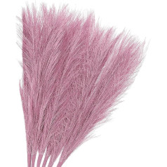 GLOKUUCA Пампасная трава - 6 штук искусственных наполнителей для вазы, подходящих для украшения свадебной вечеринки - Тканевая искусственная т