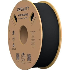 Creality PLA Filament Hyper, диаметр 1,75 мм для высокой скорости печати 600 мм/с, точность размеров +/-0,03 мм для высокоточной печати, высокая жидкотекучесть